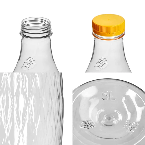 Damigeană Dama 5 L PET, cu capac filetat - 3