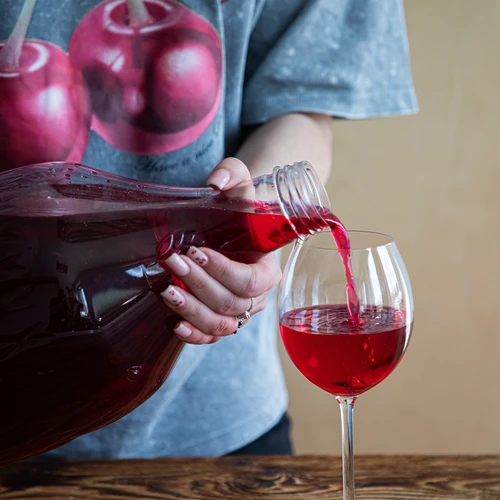 Damigeană Dama 5 L PET, cu capac filetat și coșuleț - 7