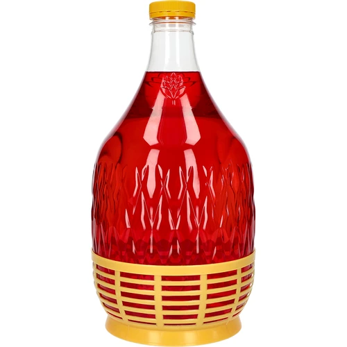 Damigeană Dama 5 L PET, cu capac filetat și coșuleț - 2