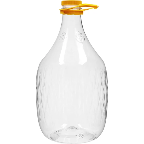 Damigeană Dama 5 L PET, cu capac filetat și mâner