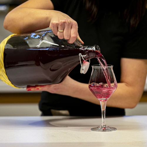 Damigeană Dama 5L în împletitură - 3