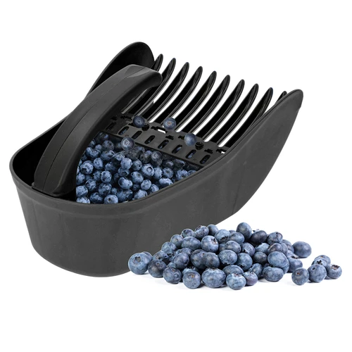Dispozitiv de cules fructe mici din plastic, negru - 5