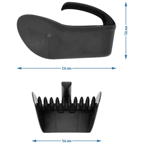 Dispozitiv de cules fructe mici din plastic, negru - 9