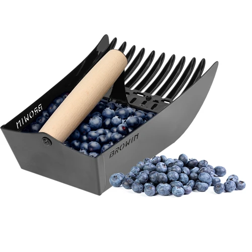 Dispozitiv de cules fructe mici, metalic negru - 5