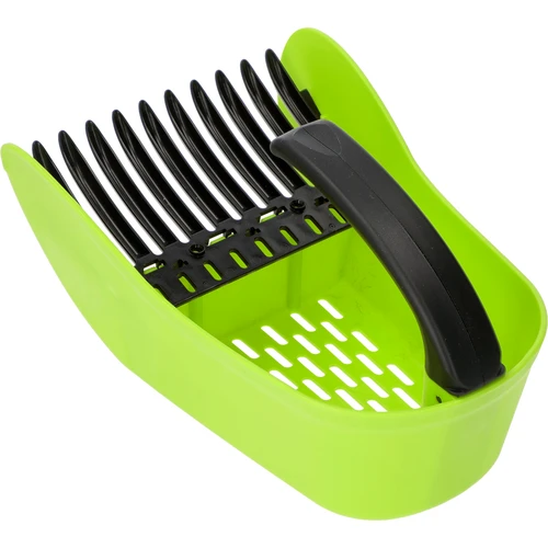 Dispozitiv de cules fructe mici, verde, din material plastic - 3