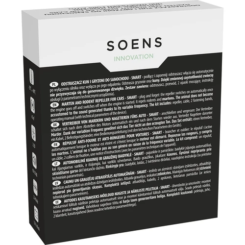 Dispozitiv de respingere a jderilor și rozătoarelor pentru mașină (ultrasunete) - 12