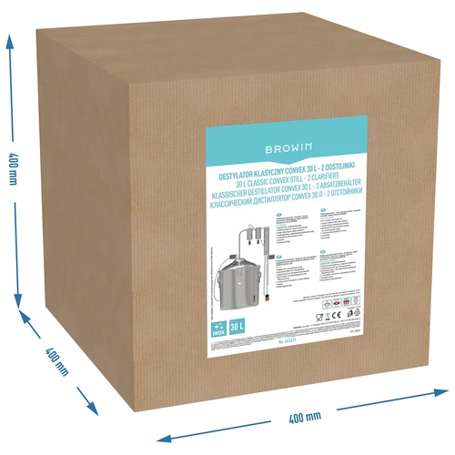 Distilator hawkSTILL 1.0 CONVEX 30 L - 2 decantoare - 10