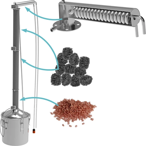 Distilator Hawkstill Aabratek 1.0 Electric, 30 L - 3