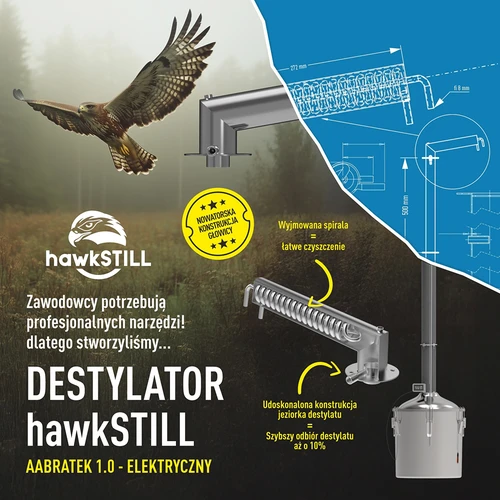 Distilator Hawkstill Aabratek 1.0 Electric, 30 L - 18