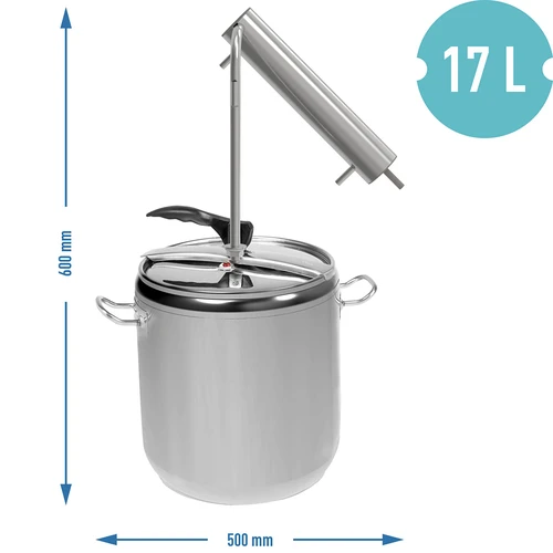 Distilator Pot-Still pe oală sub presiune 17 L - 8