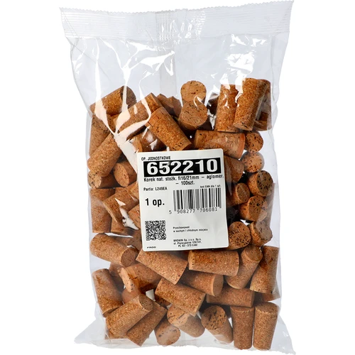 Dop nat. conic fi16/21mm - aglomerat - 100buc. - 3