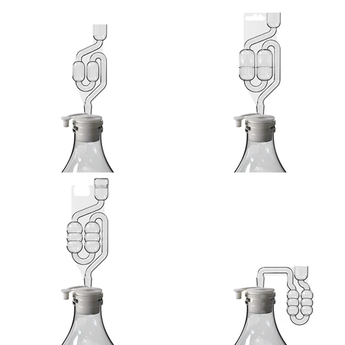 Dop pentru balon fi 37/41 mm cu închidere - 4