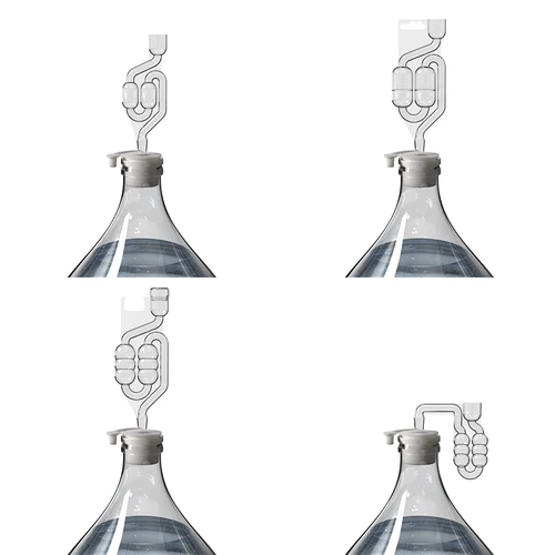 Dop pentru balon fi 40/43 mm cu închidere - 4