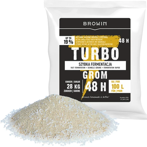 Drojdie de distilare Turbo Grom 48h 100L - 4