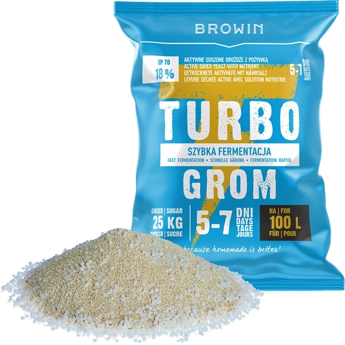 Drojdie de distilare Turbo Grom 5-7 zile 100L - 3