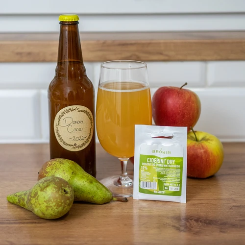 Drojdie pentru cidru Ciderini Dry, 5 g - 2