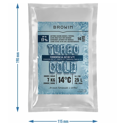 Drojdie Turbo Cold 120 g - 7