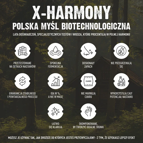 Drojdie Turbo X-Harmony 18%, 100 L, 360g - 8