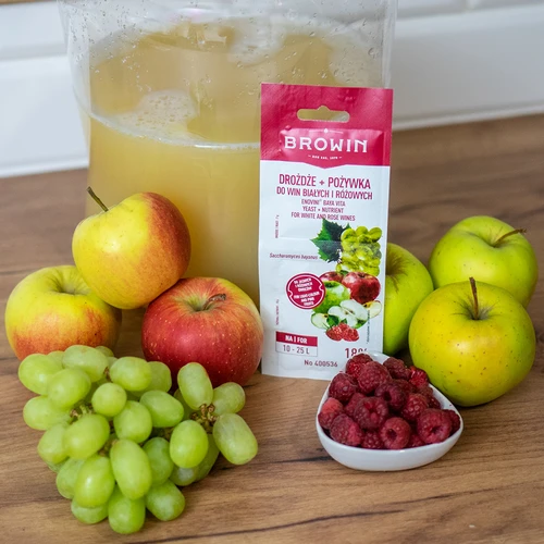 Drojdii Bayanus + nutrienți - vinuri albe și roze - 4
