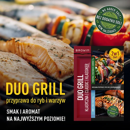 Duo Grill Clasic pentru pește și legume - amestec de condimente 2 în 1, 2 x 12 g - 5