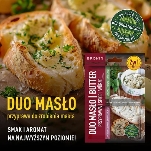 Duo Unt - condiment cu usturoi și ierburi 2 în 1, 2 x 12g - 5