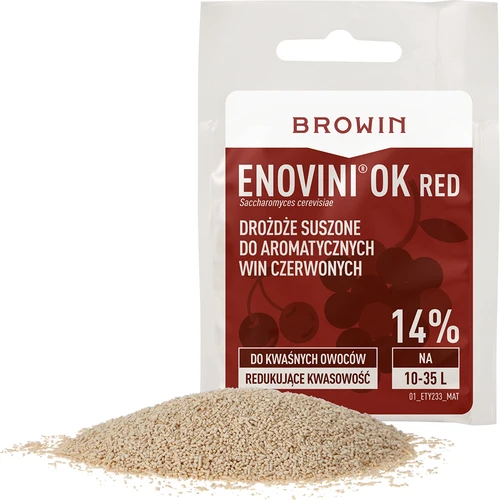 Enovini® OK RED - drojdie pentru vin care reduce aciditatea 7 g - 3