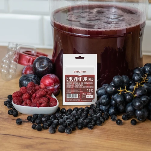 Enovini® OK RED - drojdie pentru vin care reduce aciditatea 7 g - 5