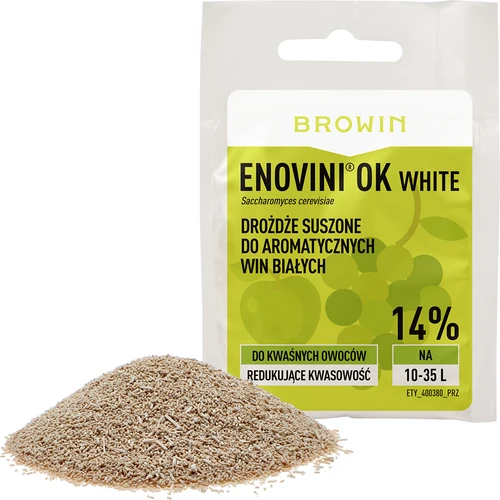 Enovini® OK WHITE - drojdie pentru vin care reduce aciditatea 7 g - 3