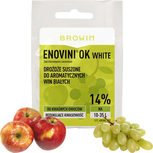 Enovini® OK WHITE - drojdie pentru vin care reduce aciditatea 7 g - 4