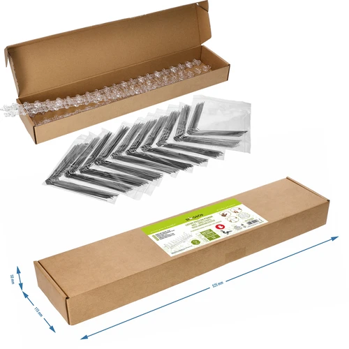 Țepi pentru păsări, pe bandă de plastic, 10 buc. - 10