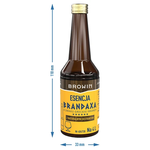 Esență Brandaxa cu aromă de brandy grecesc, 40 ml - 7