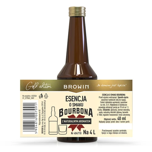Esență cu aromă de Bourbon pentru 4 L, 40ml - 5