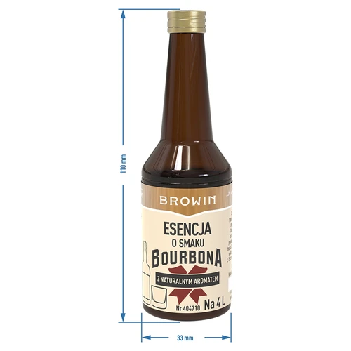 Esență cu aromă de Bourbon pentru 4 L, 40ml - 7
