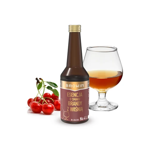 Esență cu aromă de brandy cu cireșe 40 ml pentru 4 l - 3