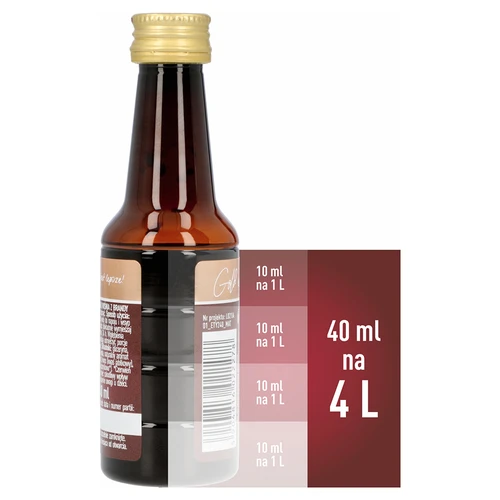 Esență cu aromă de Cireșe cu brandy, 40 ml - pentru 4 L - 5