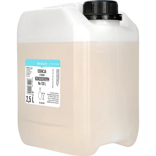Esență cu aromă de cocos, 2,5L, pentru 125L de băutură gata - 2