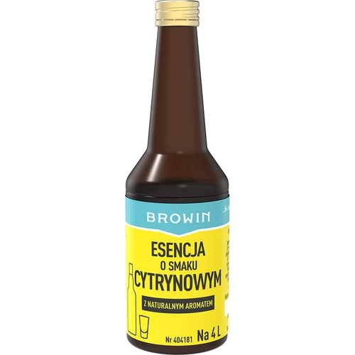 Esență cu aromă de lămâie cu aromă naturală pentru 4 L - 40 ml