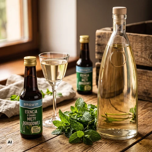 Esență cu aromă de mentă de grădină, pentru 4 L, 40 ml - 7