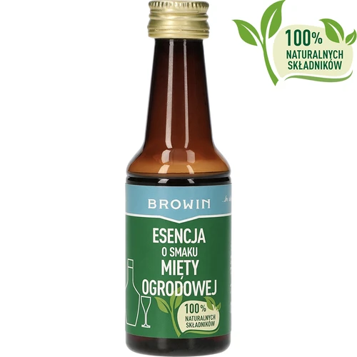 Esență cu aromă de mentă de grădină, pentru 4 L, 40 ml