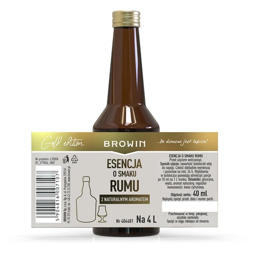 Esență cu aromă de rom pentru 4 L - 40 ml - 6