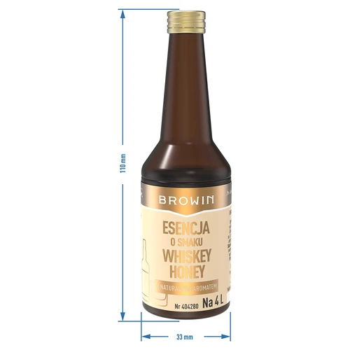 Esență cu aromă de Whiskey Honey pentru 4 L - 40 ml - 8