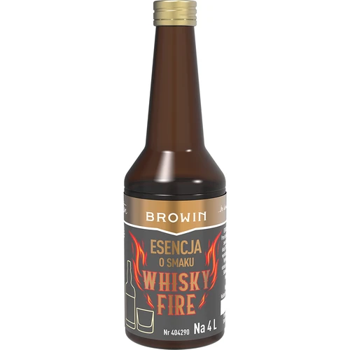 Esență cu aromă de Whisky Fire pentru 4 L, 40 ml