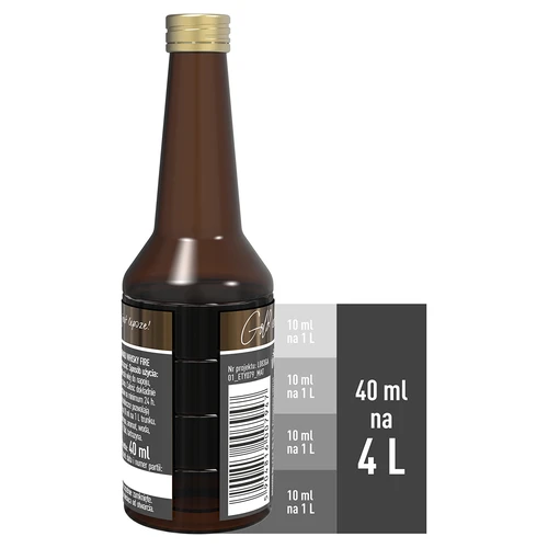 Esență cu aromă de Whisky Fire pentru 4 L, 40 ml - 5