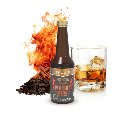 Esență cu aromă de Whisky Fire pentru 4 L, 40ml - 3
