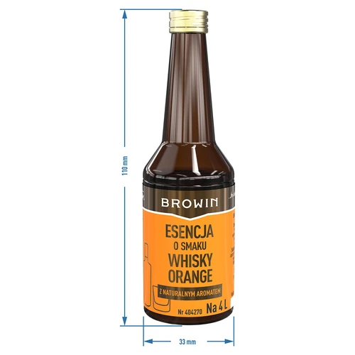 Esență cu aromă de Whisky Orange pentru 4 L - 40 ml - 8