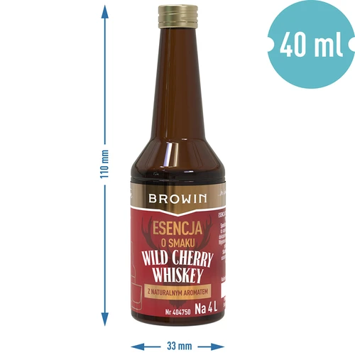 Esență cu aromă de Wild Cherry Whiskey 40 ml - 6