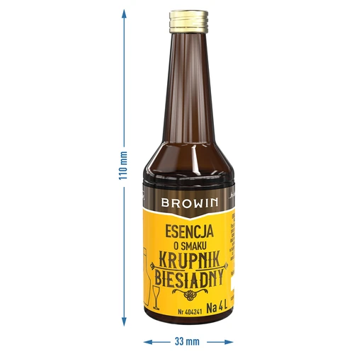 Esență cu aromă - Krupnik Biesiadny pentru 4 L - 40 ml - 8