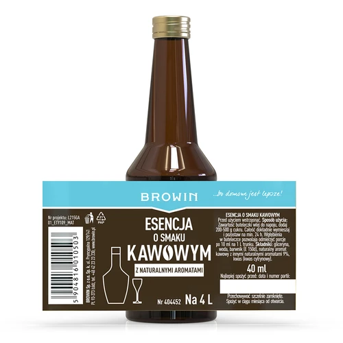 Esență cu gust de cafea din arome naturale pentru 4 L - 40 ml - 4