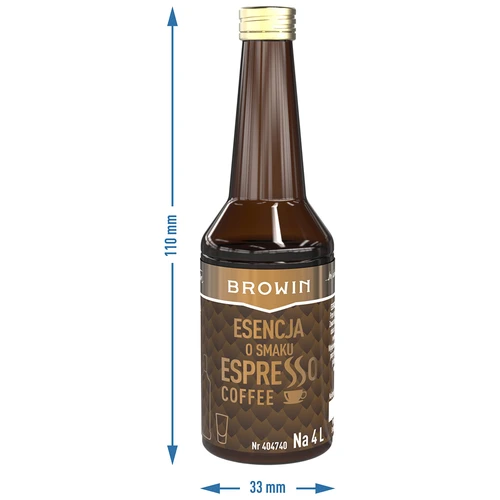 Esență cu gust de Espresso, pentru 4 L, 40 ml - 6