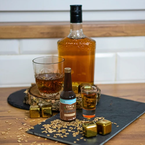 Esență cu gust de stejar, cu aromă și extract natural - 40 ml, pentru 4 L - 8